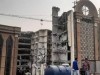 ویدئو | حادثه متروپل آبادان | تصاویر سوزناک از کشف پیکر یک پدر و دو فرزندش از زیر آوار